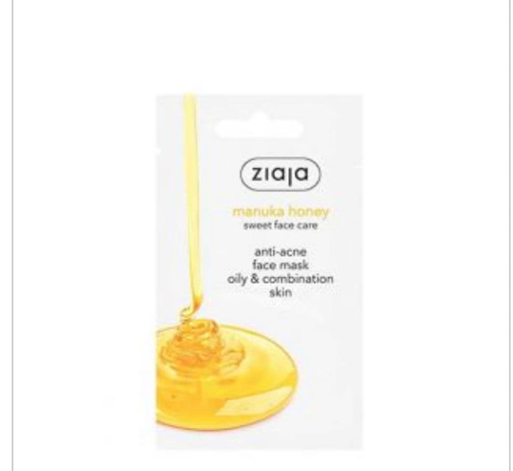 Fashion Ziaja - Máscara facial mel Manuka anti-acne para pele oleosa