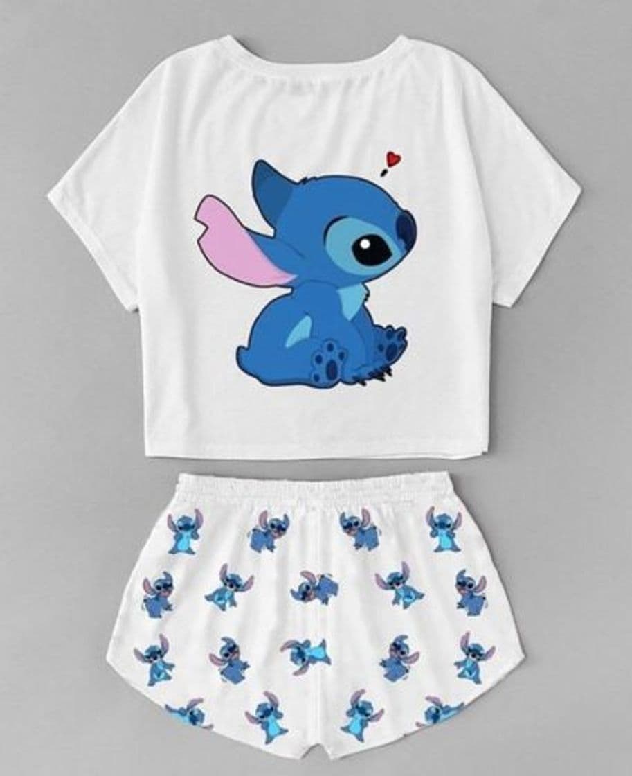 Fashion Beautiful Stitch Pijama