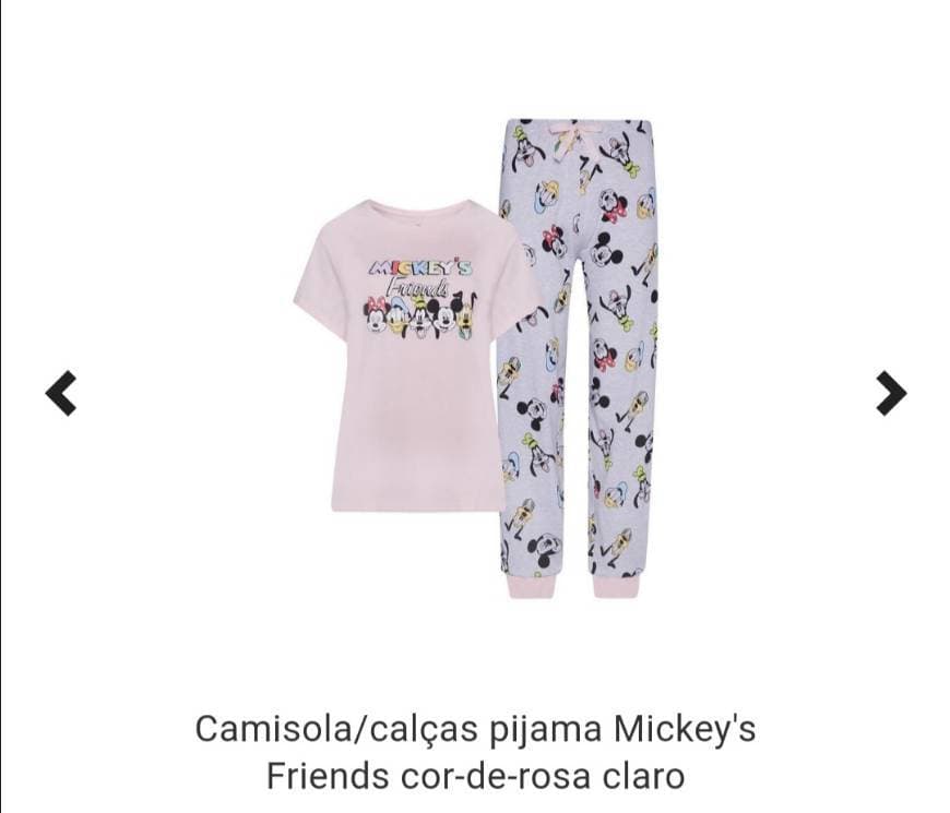 Fashion Pijama Disney 