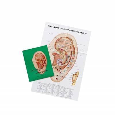 Producto Mapa "The Latest Chart of Auricular Points"