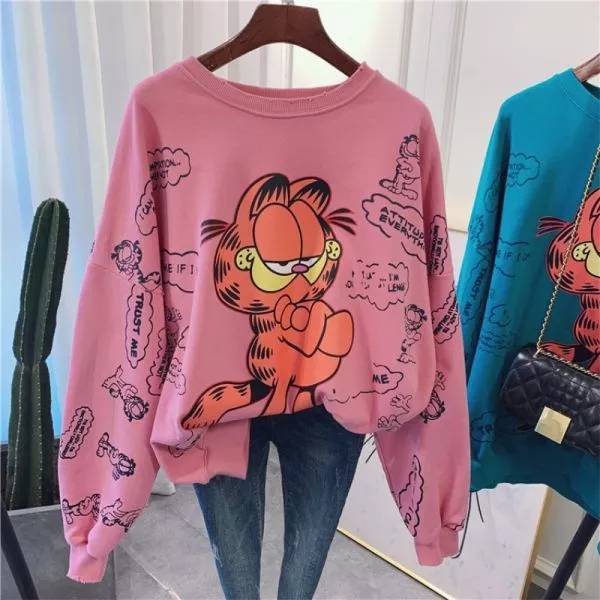 Fashion Sudadera Garfield 