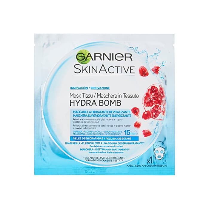 Beauty Garnier SkinActive Hydra Bomb Maschera Super Idratante Energizzante per Pelli da Dissetare