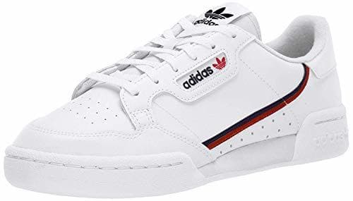 Fashion adidas Continental 80 Mens in Cloud White/Scarlet/Collegiate Navy