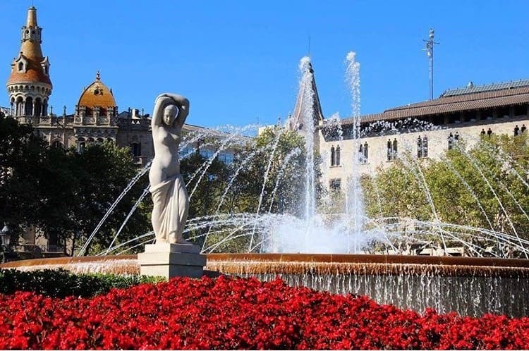 Lugar Plaça de Catalunya