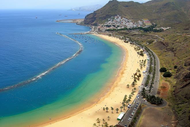 Lugar Playa de Las Teresitas