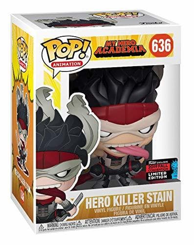 Juego Funko Pop My Hero Academia Killer Stain 2019 NYCC Shared Exclusive