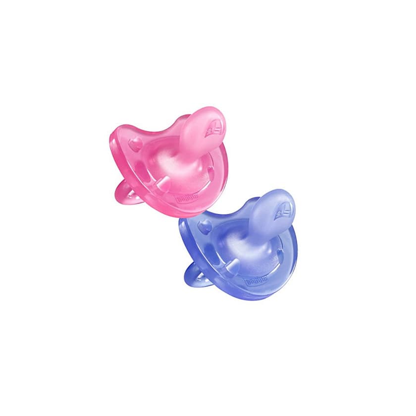 Product Chicco Physio Soft - Pack de 2 Chupetes de Silicona