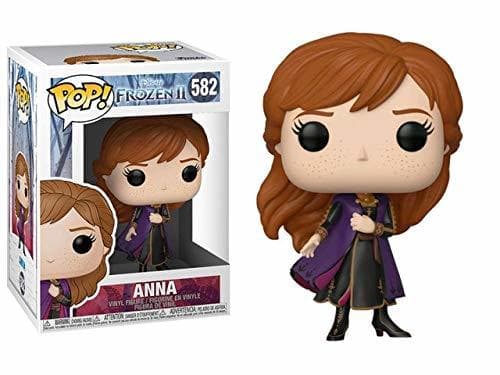 Game Funko- Pop Disney: Frozen 2-Anna Figura Coleccionable, Multicolor