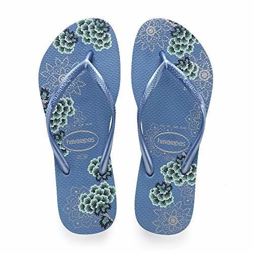 Fashion Havaianas Slim Organic, Chanclas para Mujer, Multicolor