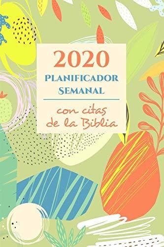 Book 2020 Planificador Semanal y Organizador Con Citas De La Biblia