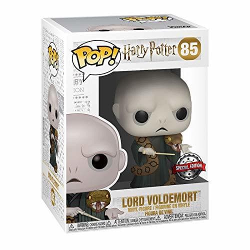 Game Funko Figura de Harry Potter Lord Voldemort con Nagini Pop No