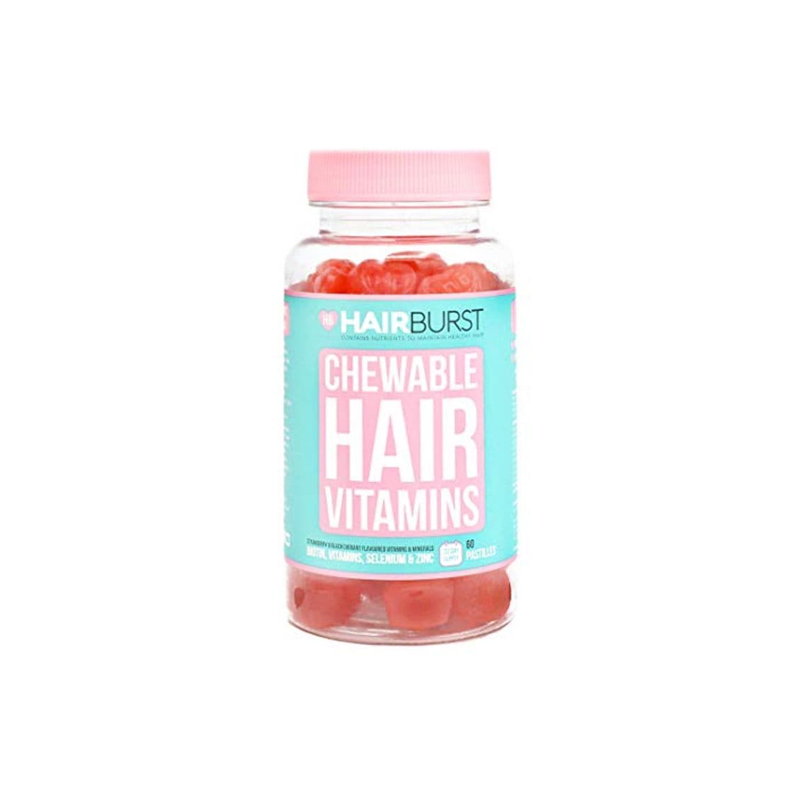 Belleza Hairburst TM ️ Vitaminas para cabello masticable