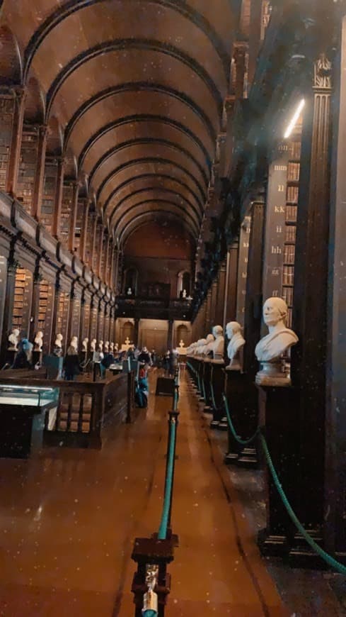 Place The Long Room Of The Old Library At Trinity College