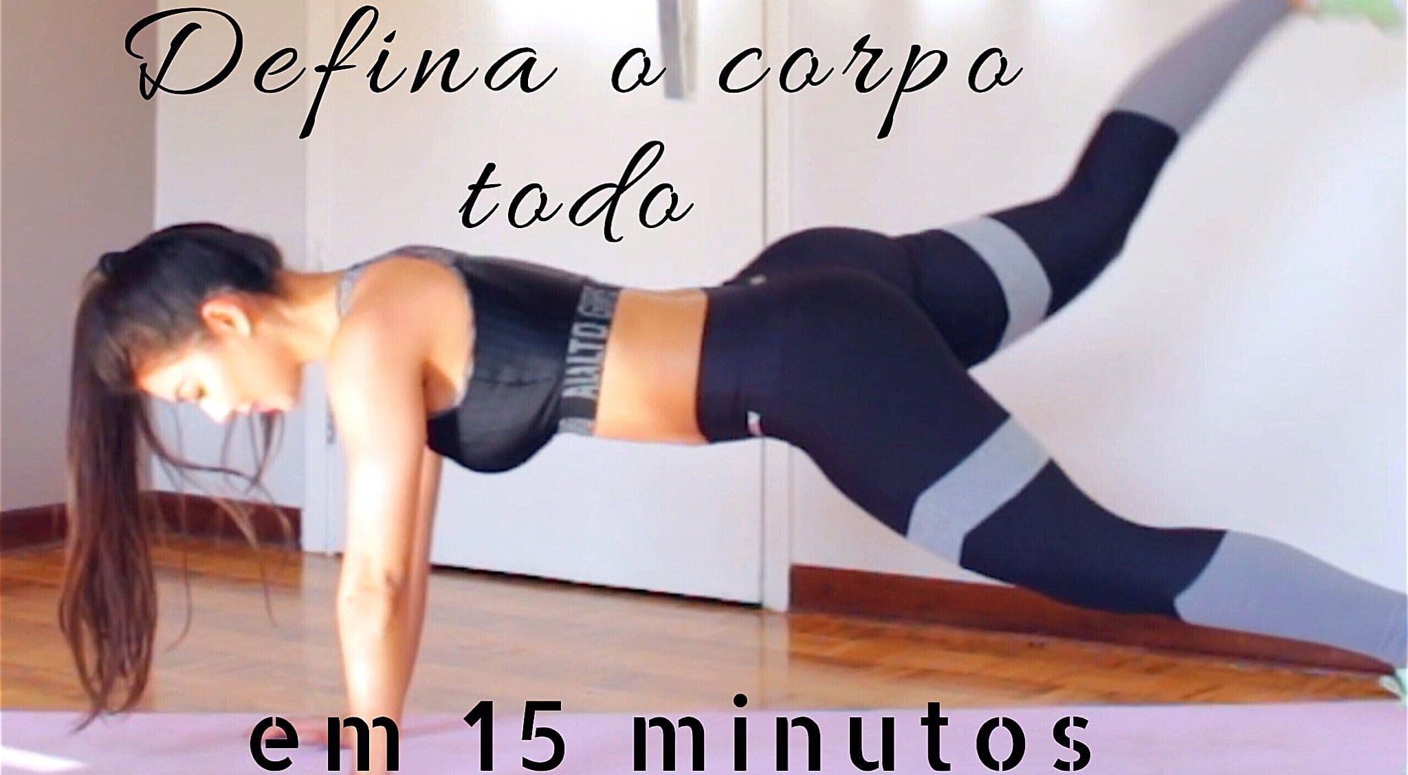 Moda Treino em casa para definir o corpo inteiro