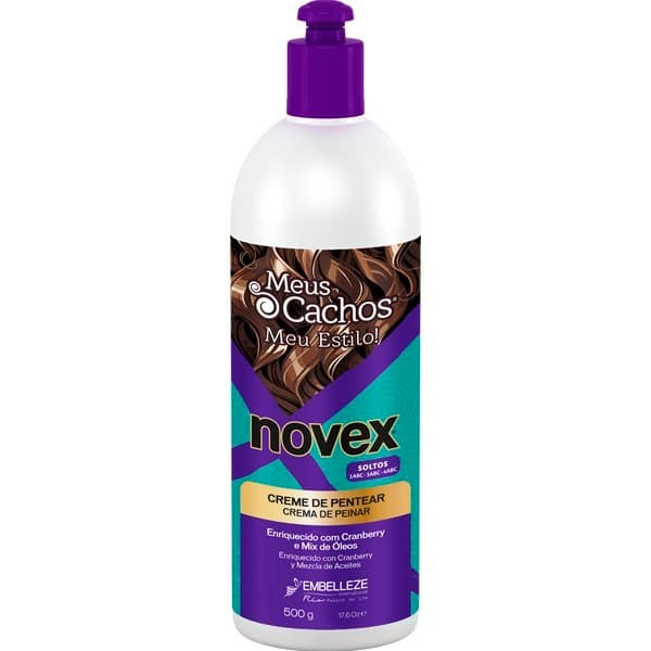 Moda Novex Meus Cachos Creme De Pentear - Cachos Soltos