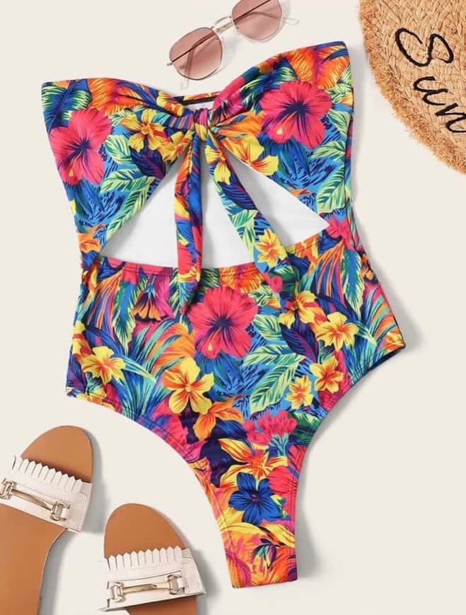 Product SHEIN Swimsuit Flowers 