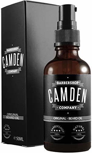 Belleza GANADOR 2020* ● Aceite para barba "ORIGINAL" de Camden Barbershop Company ●