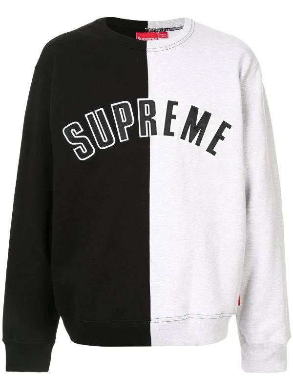 Moda Supreme Split crew neck sweatshirt