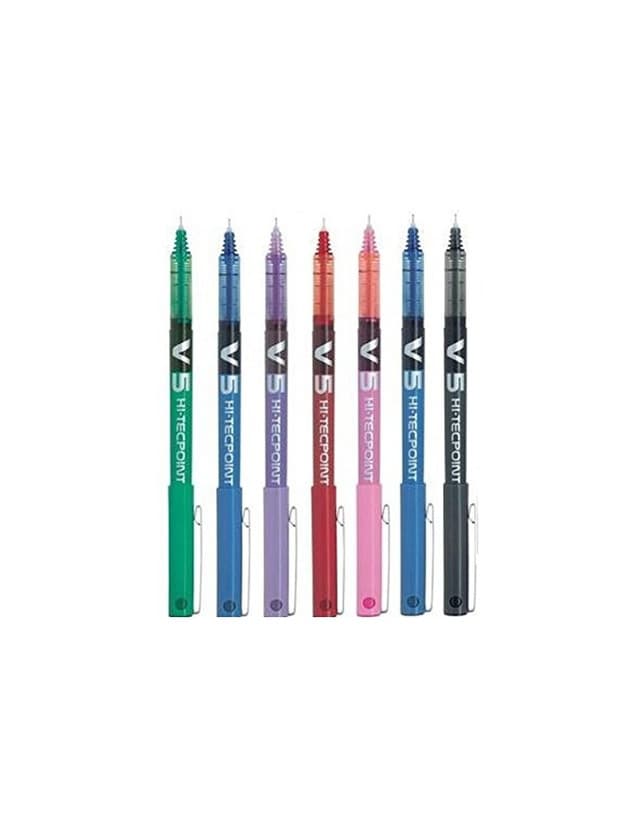 Producto Pack de 7 Bolígrafos Pilot BX V5 Varios Colores - Bolígrafo Extra