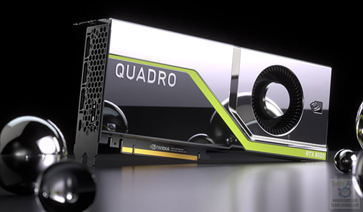 Product Quadro RTX 8000 Graphics Card