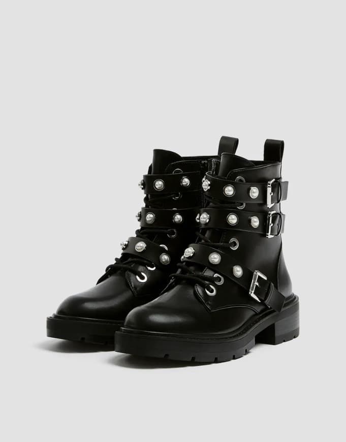 Producto Botas biker com pérolas 