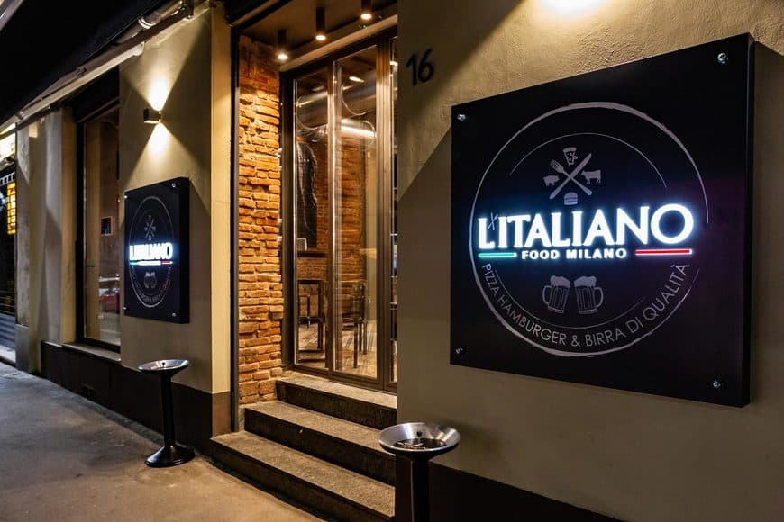 Restaurants L' Italiano food