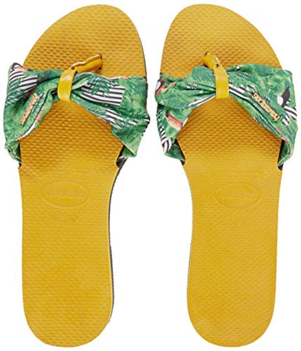 Fashion Havaianas HAV You Saint Tropez Rust, Sandalia para Mujer, Negro