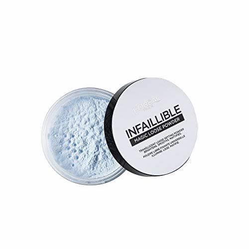 Beauty Polvo Matificante Infaillible Magic Loose Powder de L'Oreal Paris para Matificar y