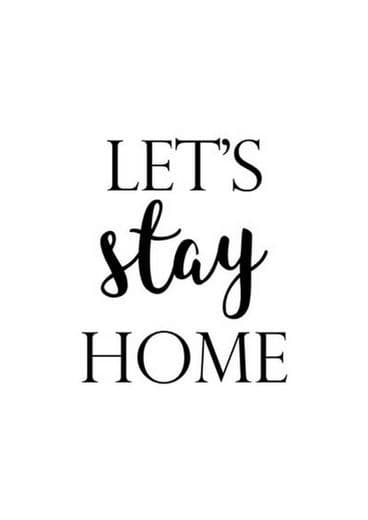 Serie Let's Stay Home