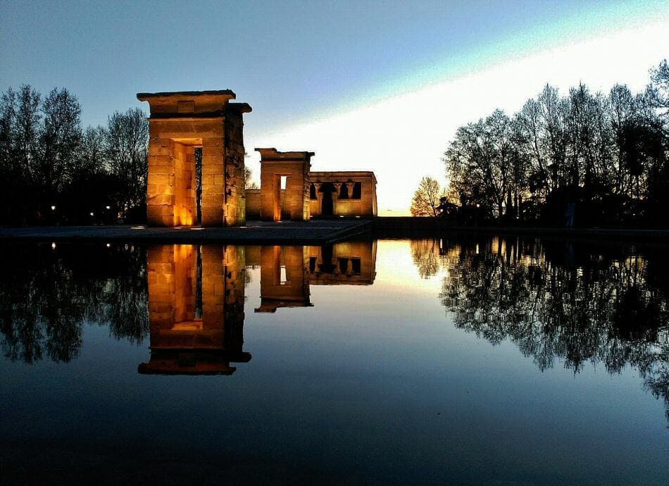 Lugar Templo de Debod