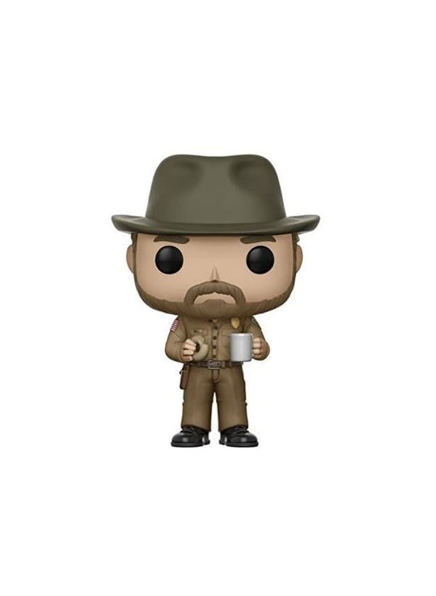 Juego Stranger Things- Figura de Vinilo Hopper with Donut