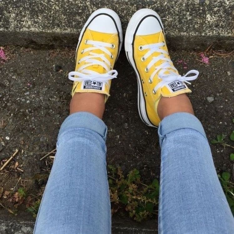 Fashion Converse All Star Amarelo 