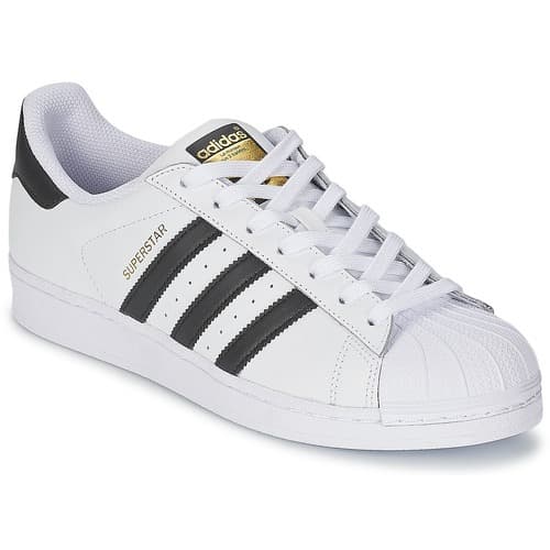 Fashion Adidas superstar Branco/Preto