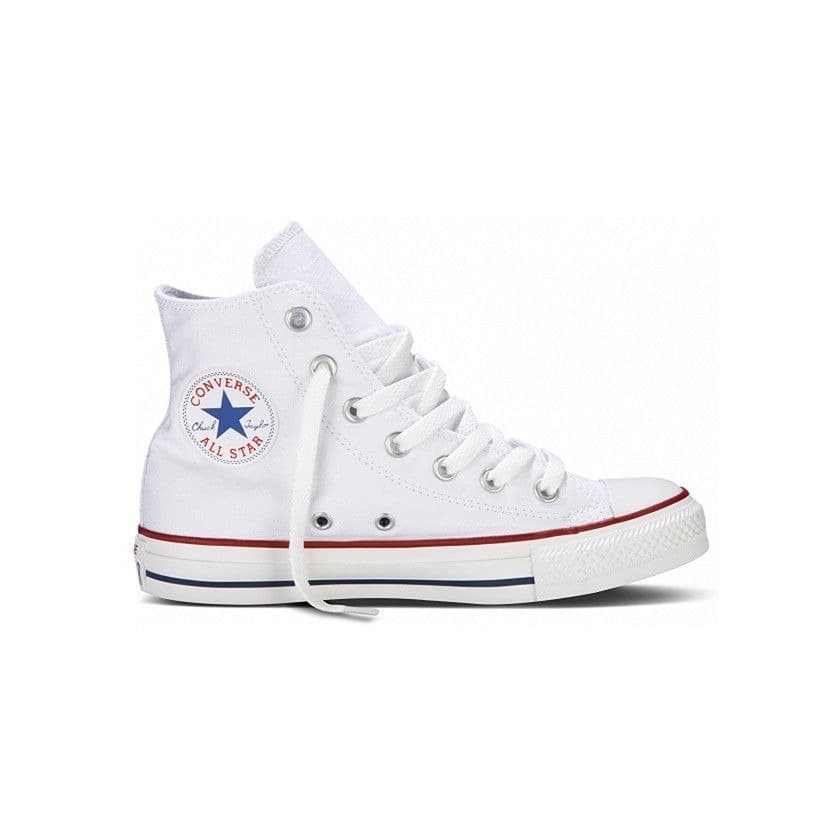 Fashion Converse Chuck Taylor Hi, Zapatillas Unisex, Blanco