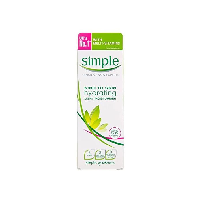 Belleza Crema hidratante simple y ligera para piel