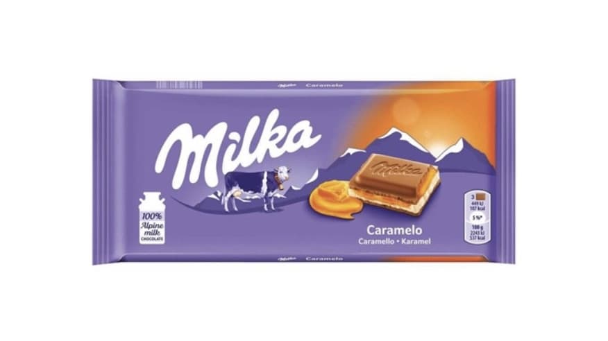 Producto Milka caramelo 