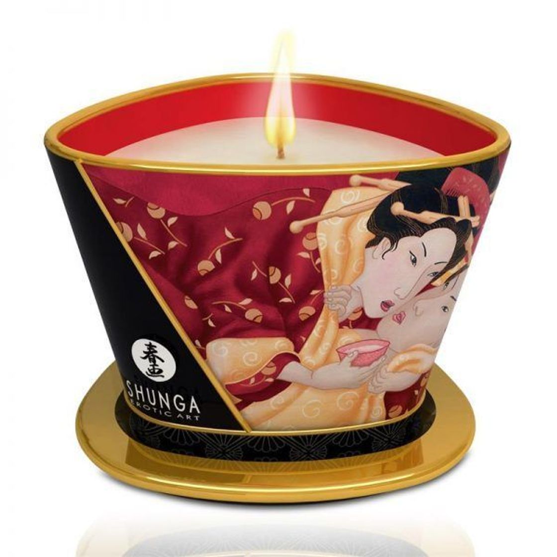 Product SHUNGA MINI CARESS BY CANDELIGHT VELA MASAJE FRUTAS EXÓTICAS 170ML