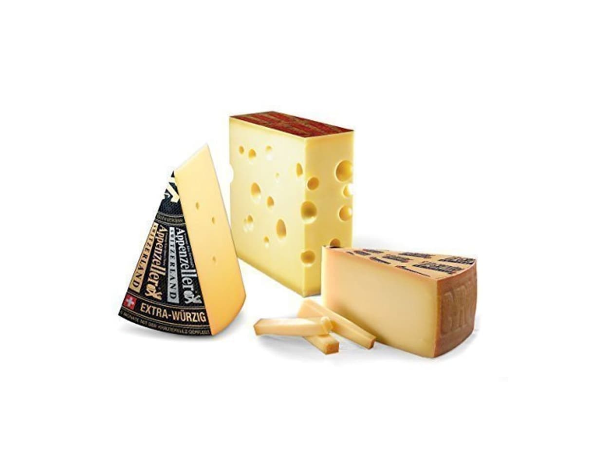 Product Suiza Queso Surtido Appenzeller extra Queso emmental Cueva Gruyère cueva 1kg