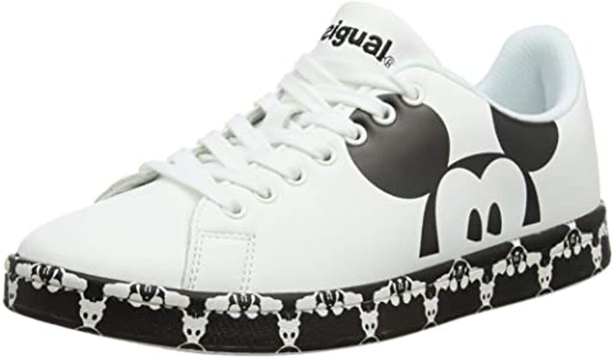 Producto Desigual Cosmic Mickey Mouse Sn, Zapatillas para Mujer, Blanco