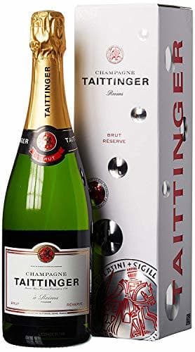 Producto Taittinger Brut Reserve, Botella con pack regalo