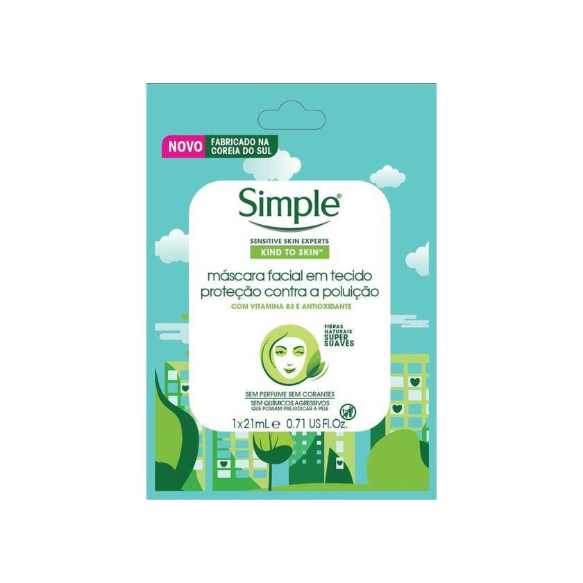 Producto Simples Máscara Facial