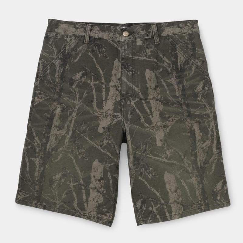 Product Carhartt Single Knee Short Camo Tree Green Aged Canvas