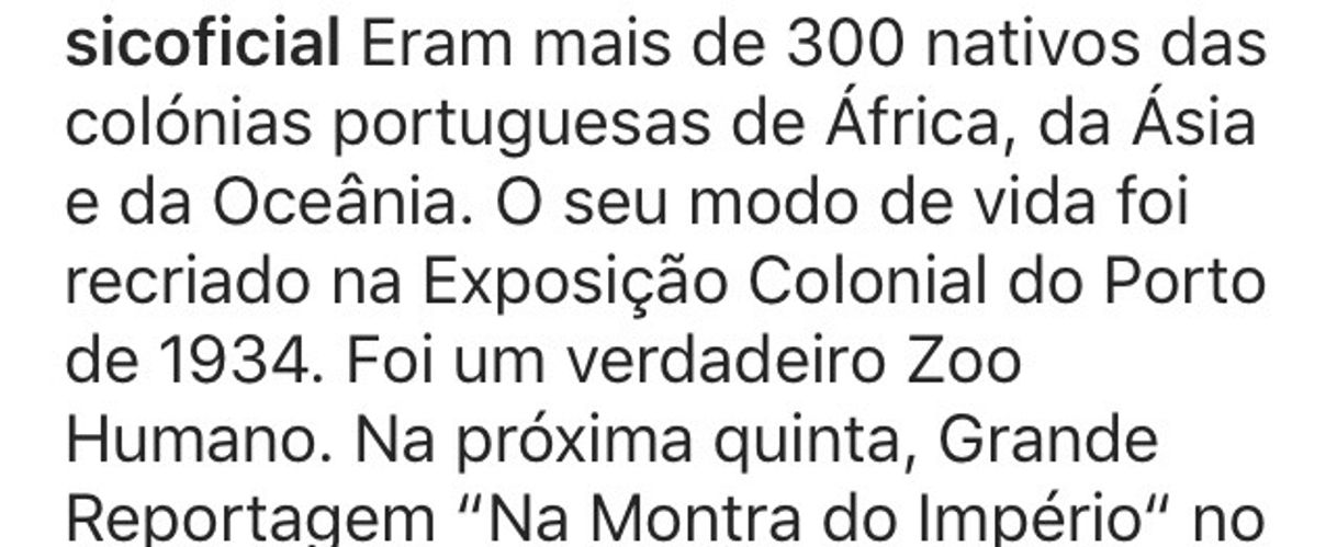 Moda Na montra do império 