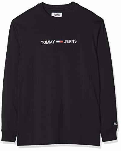 Moda Tommy Jeans TJM Longsleeve Small Logo tee Camisa Deportiva,