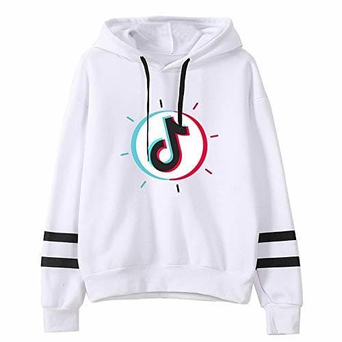 Elemento de la categoría hogar CARPDUT TIK Tok Sudaderas con Capucha Pullover 3D de Moda Sudadera de