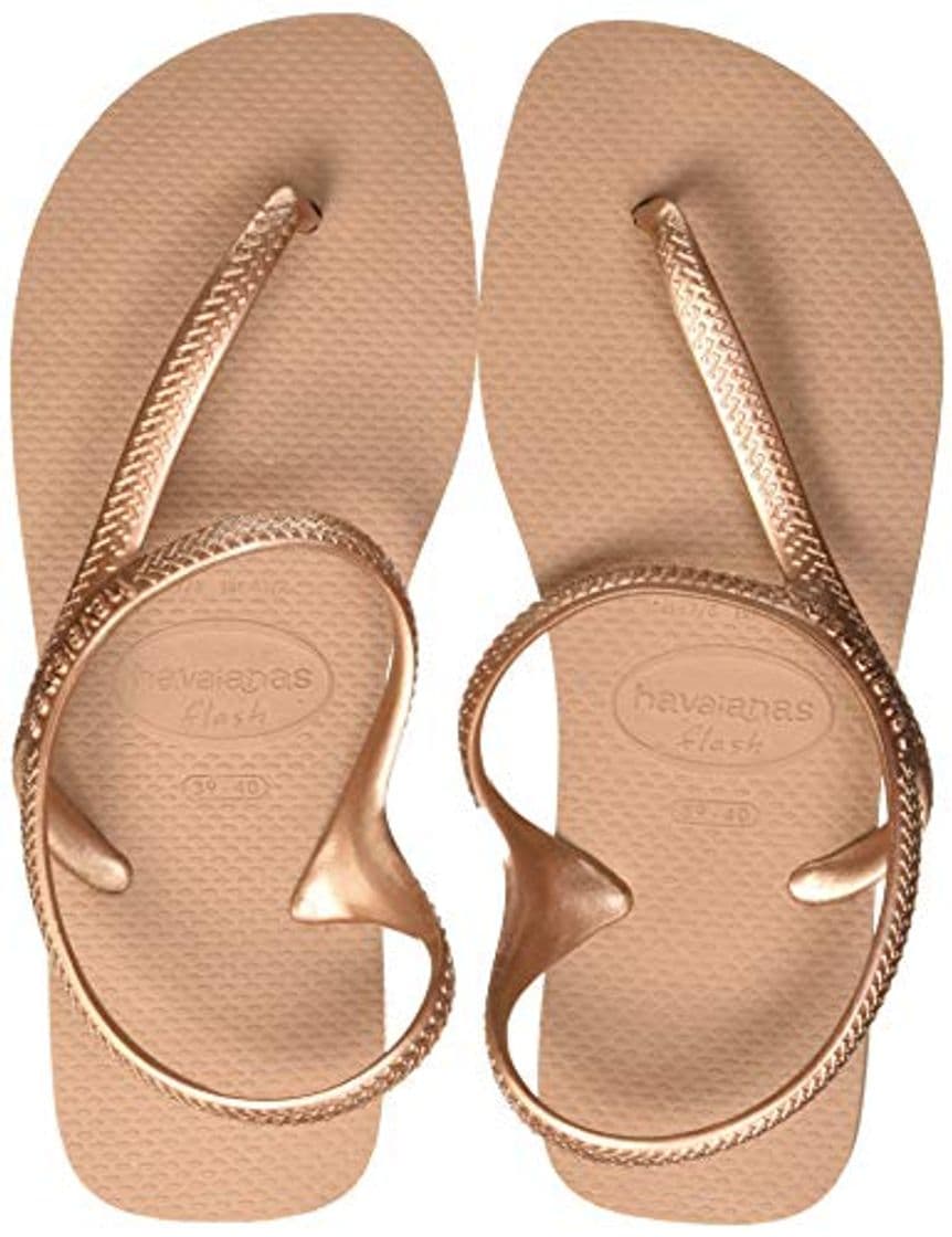 Moda Havaianas Flash Urban, Sandalias para Mujer, Dorado