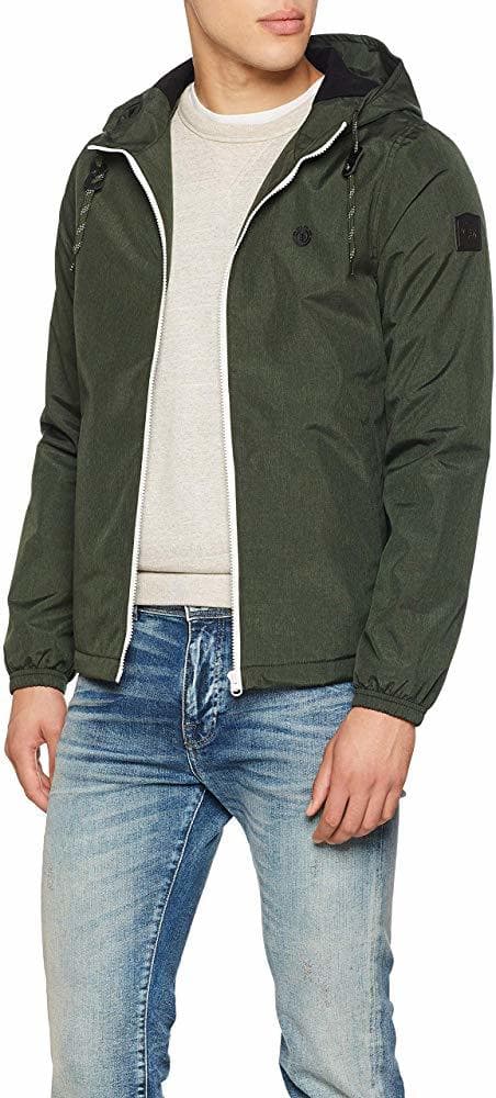 Fitness Element Alder Chaqueta con Capucha, Hombre, Verde