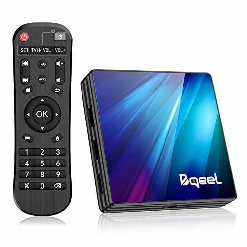 Electronic Bqeel Última 9.0 TV Box 【4GB RAM+64GB ROM】 Android TV Box RK3318