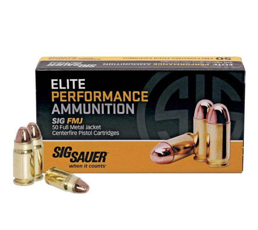 Fashion SIG Sauer® Elite Performance FMJ Ammunition