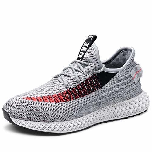 Moda Hombre Mujer Zapatillas Deporte para Zapatillas de Ligeras Running Transpirables Cómodas Correr